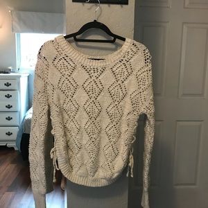 off white cozy sweater